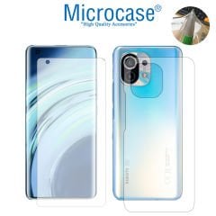 Microcase Xiaomi Mi 11 Full Ön Arka Kaplama TPU Soft Koruma Filmi
