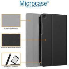 Microcase Samsung Galaxy Tab A 8.0 T290 T295 T297 Tablet Bluetooth Klavyeli Standlı Kılıf - BKK1