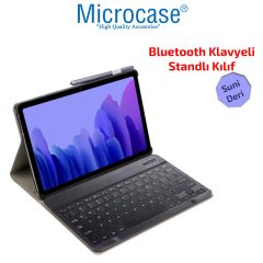 Microcase Samsung Galaxy Tab A7 T500 T505 T507 10.4 Tablet Bluetooth Klavyeli Standlı Kılıf - BKK1