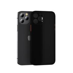 Microcase iPhone 13 Pro Max Ultra İnce Plastik Kılıf - Siyah