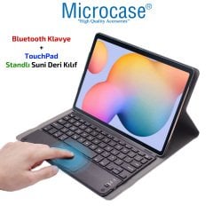 Microcase Samsung Galaxy Tab S6 Lite P610 10.4 inc Bluetooth Klavye + Touchpad Standlı Kılıf - BKK2