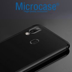 Microcase Samsung Galaxy A10s Plating Series Silikon Kılıf - Siyah