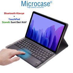 Microcase Samsung Galaxy Tab A7 T500 T505 T507 10.4 Bluetooth Klavye + Touchpad Standlı Kılıf - BKK2