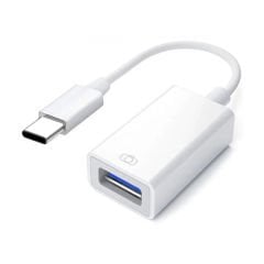 Microcase iPhone iPad Android Type-C to USB Kamera Adaptörü - AL4120 Beyaz