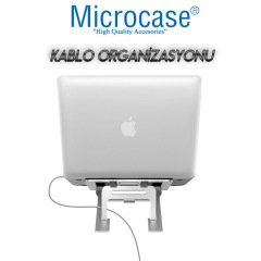 Microcase 7-17 inch Macbook Notebook Laptop için Aluminyum Stand 5 Kademeli Masaüstü Tutucu - AL2510