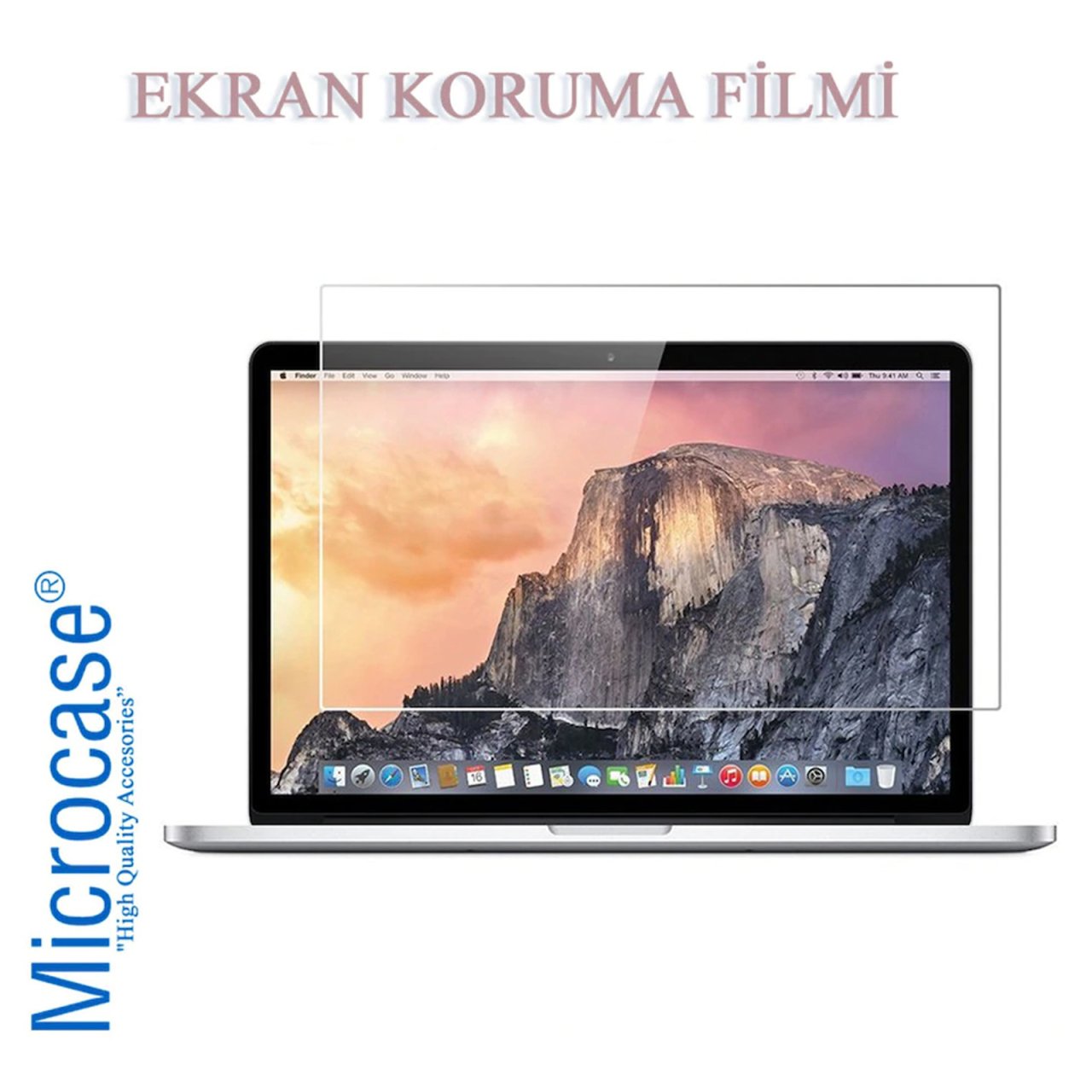 MicrocaseMacbook Pro 13 Touch Bar ID 2020 A2251 A2289 Ekran Koruyucu Film