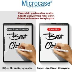 Microcase Xiaomi Pad 6 / Pad 6 Pro Paper Like Pencil Destekli Kağıt Hissi Veren Mat Ekran Koruyucu AL3289