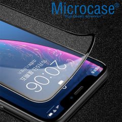 Microcase iPhone 14 Pro 3D Polymer Kavisli Tam Kaplayan Nano Ekran Koruma - Siyah