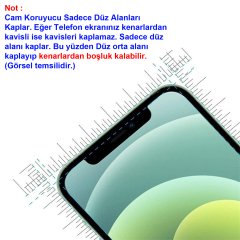 Microcase Apple iPhone 14 Plus Tempered Glass Cam Ekran Koruyucu