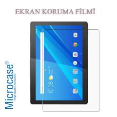 Microcase Lenovo TAB M10 10.1 X505F 4G LTE Tablet ZA490043TR Tablet Silikon Tpu Soft Kılıf - Şeffaf + Ekran Koruma Filmi