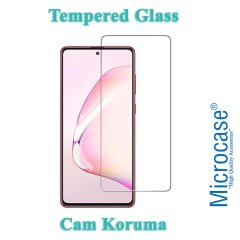 Microcase Samsung Galaxy A81 Tempered Glass Cam Koruma