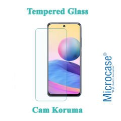 Microcase Xiaomi Redmi Note 10 Pro Max Tempered Glass Cam Ekran Koruma