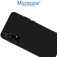 Microcase Realme 7 Matte Serisi Silikon Kılıf - Siyah