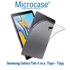 Microcase Samsung Galaxy Tab A 10.5 T590 T595 Silikon Soft Kılıf - Şeffaf