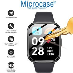 Microcase Xiaomi Redmi Watch 3 Active 1.83 inch için TPU Ekran Koruma Filmi - Şeffaf AL3384