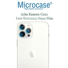 iPhone 12 Pro Kamera Camı Lens Koruyucu Nano Esnek Film