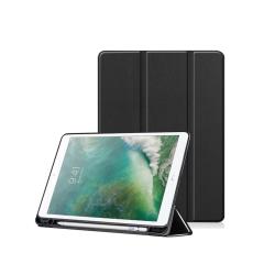 Microcase iPad Pro 11 2021 3.Nesil Kalem Koymalı Standlı Deri Kılıf -Siyah