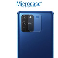 Microcase Samsung Galaxy S10 Lite Kamera Camı Lens Koruyucu Nano Esnek Film