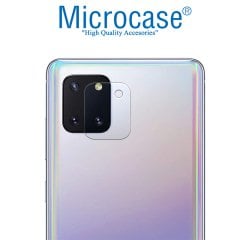 Microcase Samsung Galaxy Note 10 Lite - Galaxy A81 Kamera Camı Lens Koruyucu Nano Esnek Film