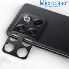 Microcase OnePlus Ace Pro / 11T Kamera Lens Koruma Halkası - Kapalı Tasarım Siyah AL3401