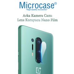 Microcase OnePlus 8 Pro Kamera Camı Lens Koruyucu Nano Esnek Film