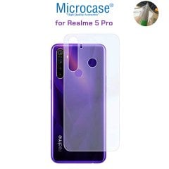 Microcase Realme 5 Pro Full Arka Kaplama Koruma Filmi