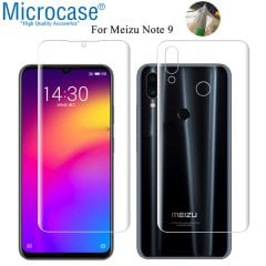 Microcase Meizu Note 9 Full Ön Arka Kaplama TPU Soft Koruma Filmi