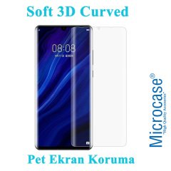 Microcase Huawei P30 Pro Full Ekran Koruma Curved 3D Pet Film
