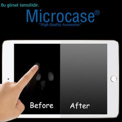 iPhone 12 Mini Tam Kaplayan Çerçeveli Tempered Cam Ekran Koruyucu - Mat Siyah