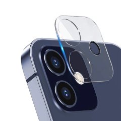 iPhone 12 3D Kamera Camı Lens Koruyucu Glass - Şeffaf