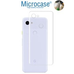 Microcase Google Pixel 3A XL Full Arka Kaplama Koruma Filmi