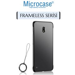 Microcase Xiaomi Redmi 8A Frameless Serisi Sert Rubber Kılıf - Siyah