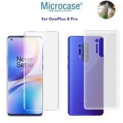 Microcase OnePlus 8 Pro Full Ön Arka Kaplama TPU Soft Koruma Filmi