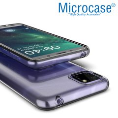 Microcase Huawei Y5p - Honor 9S 0.2 mm İnce Soft Silikon Kılıf - Şeffaf