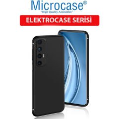 Microcase Xiaomi Mi 10S Elektrocase Serisi Kamera Korumalı Silikon Kılıf - Siyah