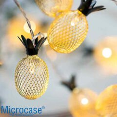 Microcase Ananas Şekilli Dekoratif Led Işık 2 Metre -  AL3249