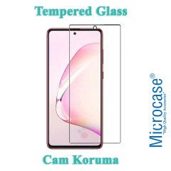 Microcase Samsung Galaxy Note 10 Lite Tempered Glass Cam Ekran Koruma