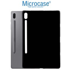 Microcase Samsung Galaxy Tab S6 T860 Tablet Silikon Soft Kılıf + Nano Esnek Ekran Koruma Filmi