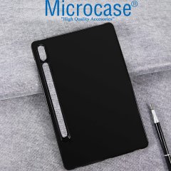 Microcase Samsung Galaxy Tab S7 T870 11 inch Silikon Kılıf Siyah