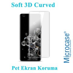 Microcase Samsung Galaxy S20 Ultra Full Ekran Koruma Curved 3D Pet Film