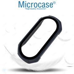 Microcase Xiaomi Mi Band 8 Ekran Korumalı Sert Rubber Kılıf - AL3173