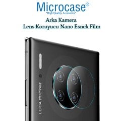 Microcase Huawei Mate 30 Kamera Camı Lens Koruyucu Nano Esnek Film