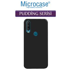 Microcase Alcatel 3x 2019 Pudding TPU Serisi Silikon Kılıf - Siyah