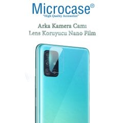 Microcase Samsung Galaxy A71 Kamera Camı Lens Koruyucu Nano Esnek Film