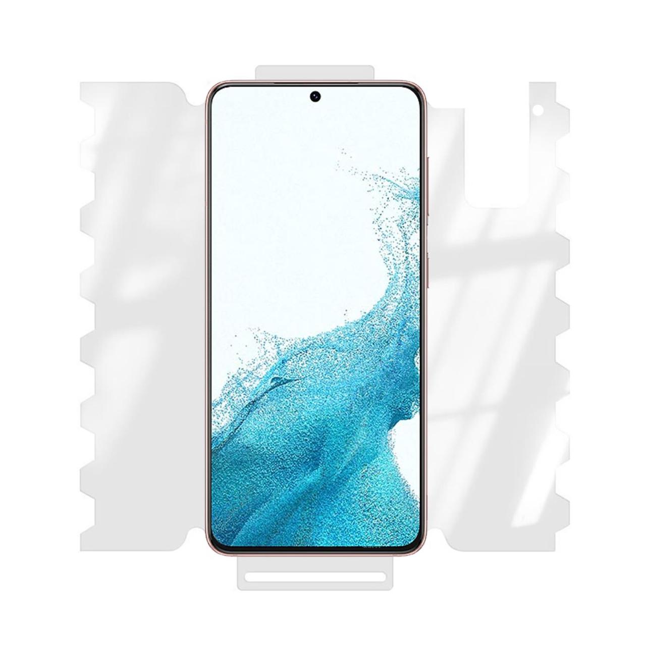 Microcase Samsung Galaxy S22 Ön Arka Yan Koruma Full Body Film - FL360