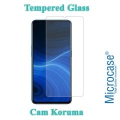 Microcase Realme X2 Pro Tempered Glass Cam Ekran Koruma