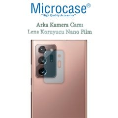 Microcase Samsung Galaxy Note 20 Ultra Kamera Camı Lens Koruyucu Nano Esnek Film