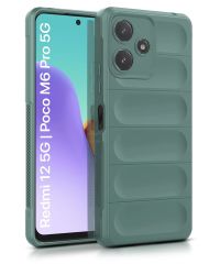Microcase Xiaomi Poco M6 Pro 5G-Redmi 12 5G Miami Serisi Darbeye Dayanıklı Silikon Kılıf - AL3420