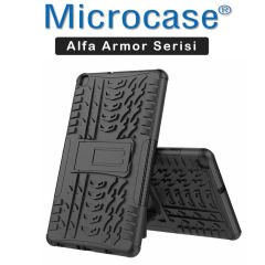 Microcase Samsung Galaxy Tab A 8.0 inch 2019 T290 T295 T297 Alfa Armor Standlı Perfect Protect Kılıf