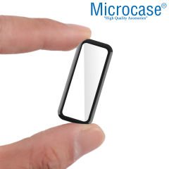 Microcase Huawei Band 4 Pro Tam Kaplayan Kavisli Ekran Koruyucu 3D Pet Film - Siyah